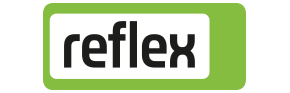 Logo des Partners reflex