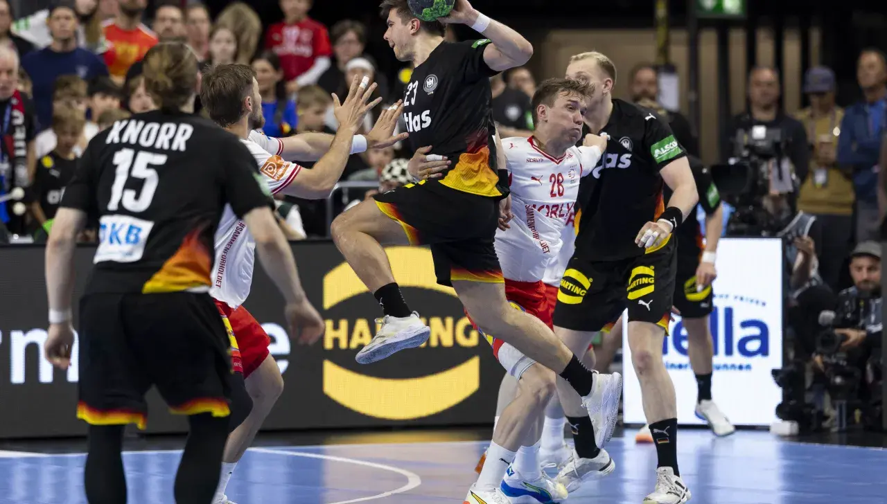 Renars Uscins spielt mit dem DHB-Team in der WM-Vorrunde in München